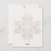 Elégante carte Eid ul Adha avec design floral (Dos)