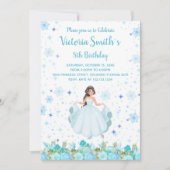 Elégante carte Garden Party pour filles (Devant)