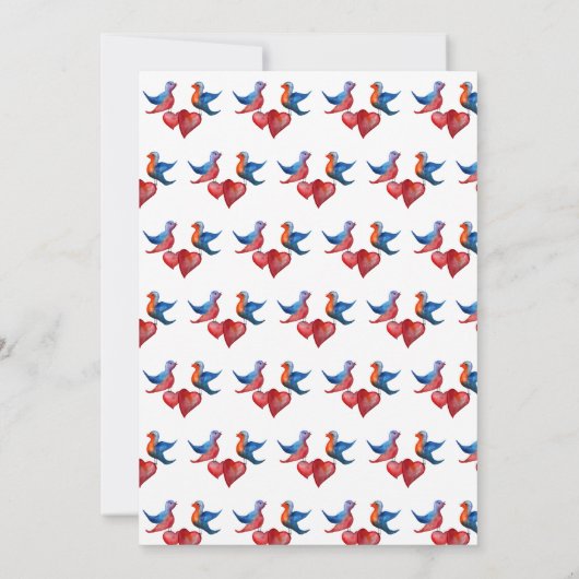 Élégante, Carte Mariage Inséparable originale (Dos)