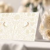 Elégante carte Mariage victorienne