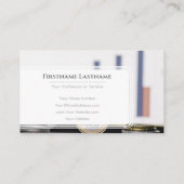 Elégante carte monétaire en euro blanc en tant qu' (Dos)