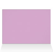 Elégante carte Pink Peony Floral Table luxe (Intérieur Horizontal (Haut))