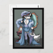 Elégante carte postale Fox (Devant / Derrière)