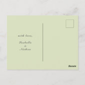 Elégante carte postale Merci de fruits d'agrumes b (Dos)