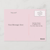 Elégante carte postale Tour Eiffel Paris (Dos)