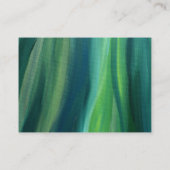 Élégante carte professionnelle Green Professional (Dos)