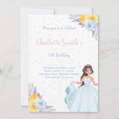 Élégante carte Royal Party (Devant)