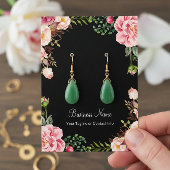 Élégante Cartes d'affichage à oreille rose rose pâ