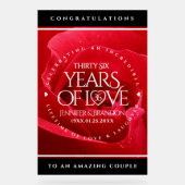 Élégante célébration du 36e anniversaire du Mariag (Recto)