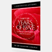 Élégante célébration du 36e anniversaire du Mariag (Angle)