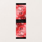 Élégante célébration du 40e anniversaire du Mariag (Outside Unfolded)