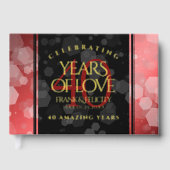 Élégante célébration du 40e anniversaire du Mariag (Recto)