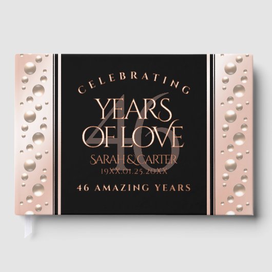 Élégante célébration du 46e anniversaire du Mariag (Recto)