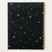 Elegante Celestial Hair Stylist Afspraak Multomap Planner (Achterkant)