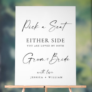 Élégante cérémonie minimaliste de Mariage de calli