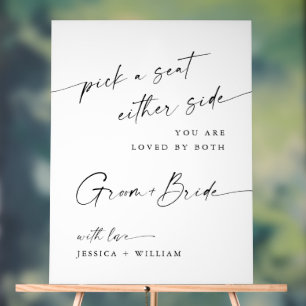 Élégante cérémonie minimaliste de Mariage de calli