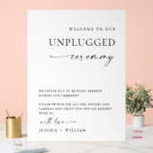 Élégante cérémonie minimaliste de Mariage débranch (Mariage)