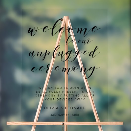 Élégante cérémonie minimaliste débranchée Symbole  (Neutre)