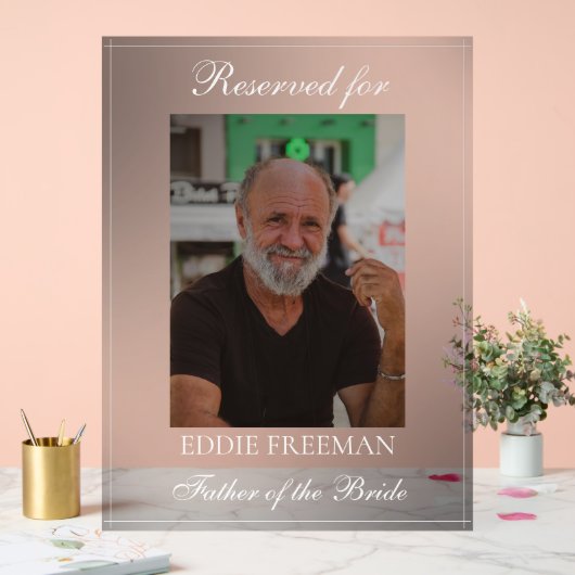 Élégante Chaise commémorative de mariage Vignette  (Mariage)