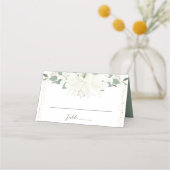 Elegante Charm Green Wildflower bruiloft (Achterkant)