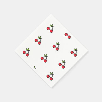🍒 Elegante & Charmante Cherry servetten 🍒