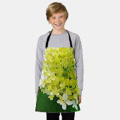 Elegante Chartreuse Groene Limelight Hortensia Schort (Gedragen)