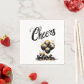 Elegante "Cheers" viering servetten (Insitu)