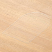 Elegante & Chic botanische kam monogram bruiloft Acryl Uitnodigingen (Laagn)