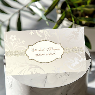 Elegante Chic Charmant , Gouden Kant Visitekaartje