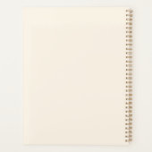 Elegante Chic Nail Salon Professionele Afspraak Planner (Achterkant)