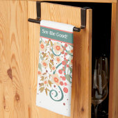 Elegante chique  bloemige aangepaste offerte stijl theedoek