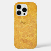 Elegante chique gouden motief embossing effect op  Case-Mate iPhone case (Achterkant)
