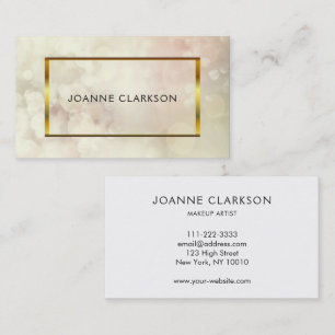 Elegante chique patroon professionele visitekaart visitekaartje