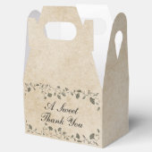 Elegante  chique trouwbibliotheek dank u bedankdoosjes (Geopend)