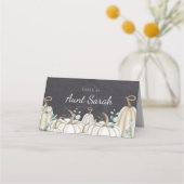 Élégante Chute Agriturismo Thème Citrouille Cartes (Devant)