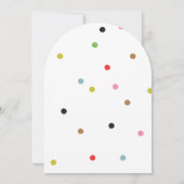 Elegante Classic Photo Christmas Holiday Arch Kaar Kaart (Achterkant)