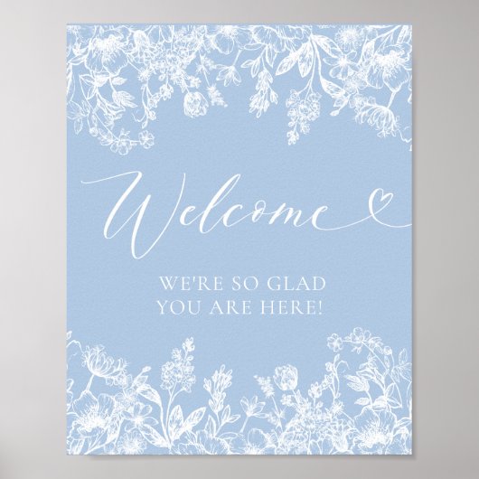 Elégante classique Dusty Fleur sauvage Affiche de  (Devant)