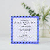 Elégante, classique invitation à la fête de remise (Debout devant)