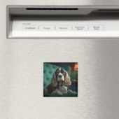 Elegante Cocker Spaniel Classic Portrait Design Magneet (Insitu (Vaatwasser))