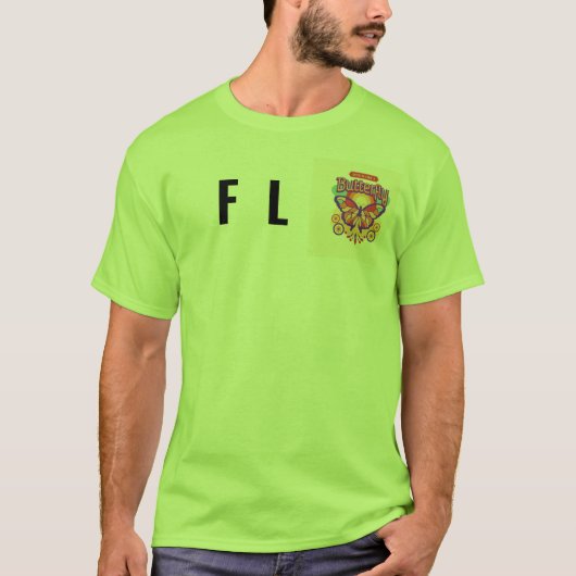 "Elégante collection de T-shirts à papillon" (Devant)