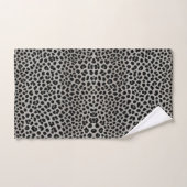 Elégante collection tendance Leopard blanc de luxe (Serviette à main)