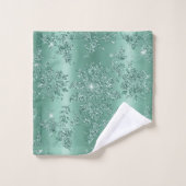 Elégante conception de Motif de Parties scintillan (Gant de toilette)