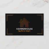 Élégante construction Carte de visite de HammerHou (Devant)