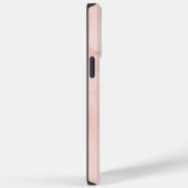 Élégante Coque iphone de fille de hijab noir et ro (Verso / Droite)