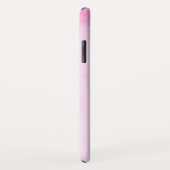 Élégante coque iphone en marbre rose (Dos/Droite)