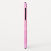 Élégante coque iphone en marbre rose (Dos/Gauche)