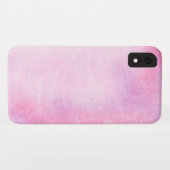 Élégante coque iphone en marbre rose (Dos (Horizontal))