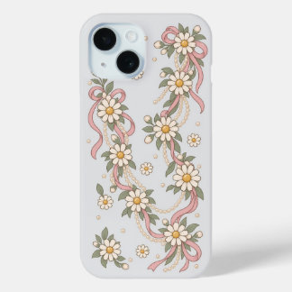 Elegante Coquette Madeliefjes & Parel Garland