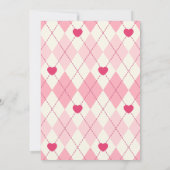 Elegante Coquette Roze Bow Afstuderen Kaart (Achterkant)