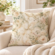 Elegante Cottagecore Marmeren Botanische Huisdecor